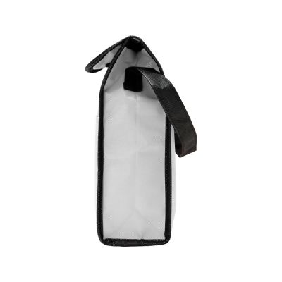 Сумка-холодильник Reviver на липучке из нетканого переработанного материала, белый-7