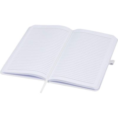 Блокнот Fabianna с мятой бумагой в твердой обложке, белый-3