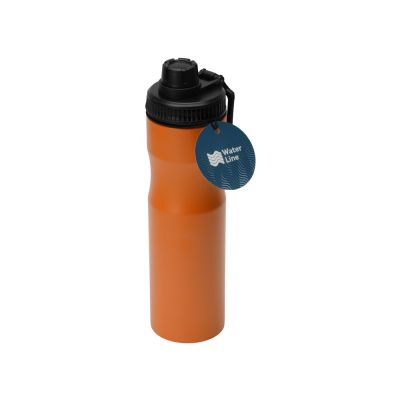 Бутылка для воды Supply Waterline, нерж сталь, 850 мл, оранжевый/черный-4