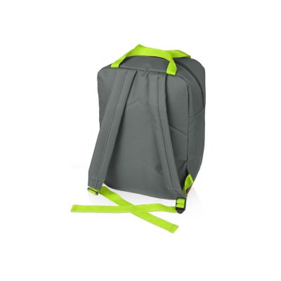 Рюкзак Lock, серый/зеленое яблоко-1