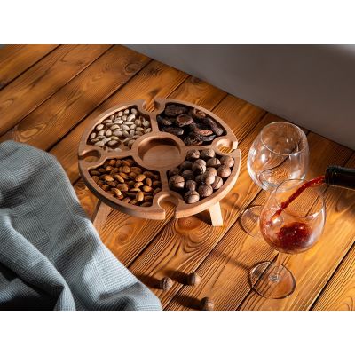 Деревянный столик на складных ножках Outside party-8