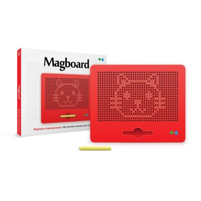 Магнитный планшет для рисования Magboard, красный-2