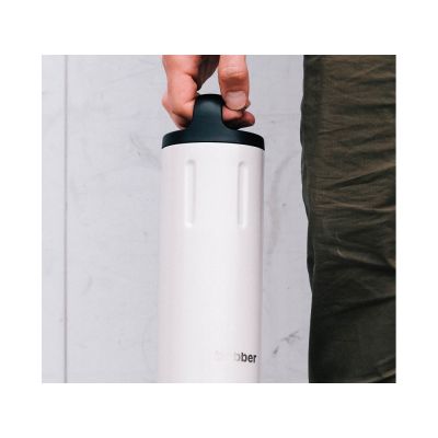 Вакуумный термос с керамическим покрытием бытовой, тм bobber, 590 мл. Артикул Bottle-590 Iced Water (белый)-6