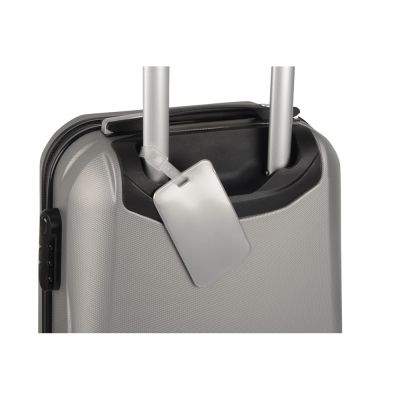 Бирка для багажа Voyage 2.0, серебристый-1