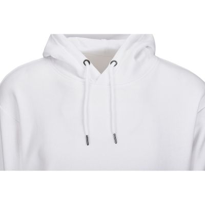 Толстовка с капюшоном оверсайз Lisbon унисекс, белый-4