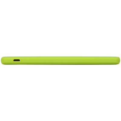 Портативное зарядное устройство Reserve с USB Type-C, 5000 mAh, зеленое яблоко-3