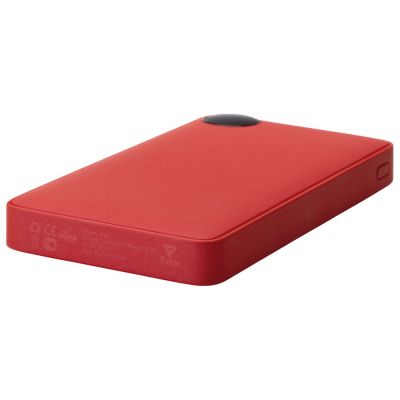 Внешний аккумулятор с дисплеем Mild, 10 000 mAh, красный-6