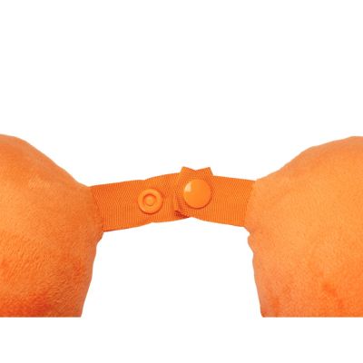 Подушка Basic из микрофибры с эффектом памяти U-shape, оранжевый NEW-3