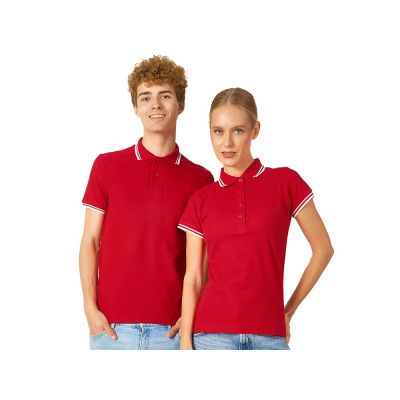 Рубашка поло Erie мужская, красный-4
