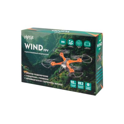 Радиоуправляемый квадрокоптер HIPER WIND FPV-7