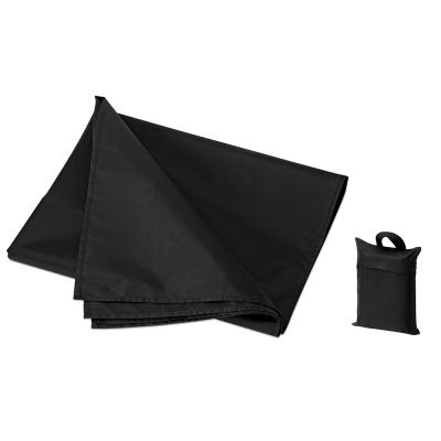 Плед для пикника Spread в сумочке, черный-0