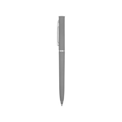 Ручка шариковая Navi soft-touch, серый-2