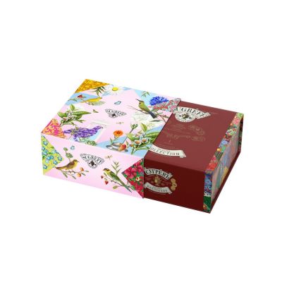 Подарочный набор c купажами чая и сладостями Весенние птицы-3