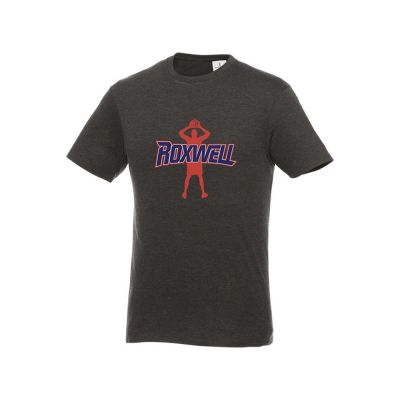 Мужская футболка Heros с коротким рукавом, темно-серый-4