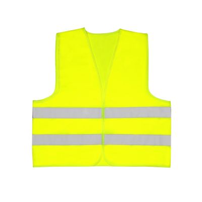 Жилет со светоотражателями Неон, неоновый желтый-0