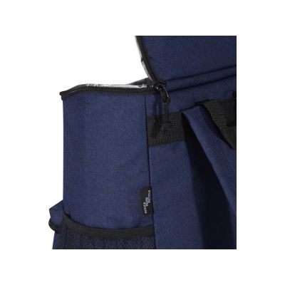 Excursion, рюкзак-холодильник из переработанного РЕТ-пластика - Heather navy-5