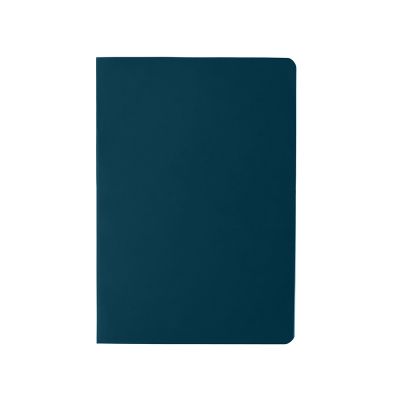 Блокнот в гибкой обложке A5 Виспи 2.0 в клетку, темно-синий-1