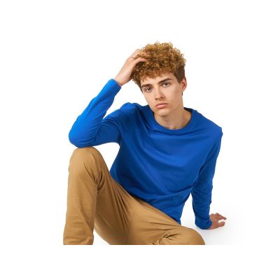 Лонгслив Porto мужской, кл синий-1