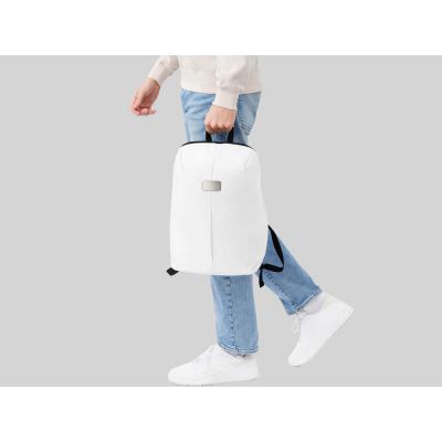 Рюкзак с защитой от краж Phantom Mini, белый-12