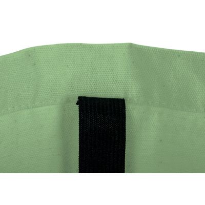 Сумка Fixy из переработанного хлопка с фиксирующей эластичной лентой, зеленое яблоко-6