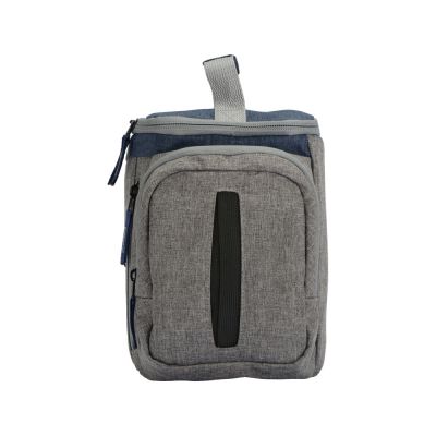 Сумка-холодильник Festival, серый/синий-4