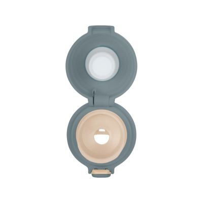 Вакуумная термокружка Waterline c кнопкой Guard, 400 мл, тубус, антрацит-5