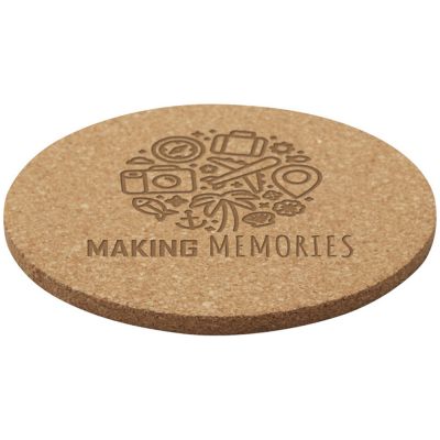 Пробковая подставка Sencha - Натуральный-3