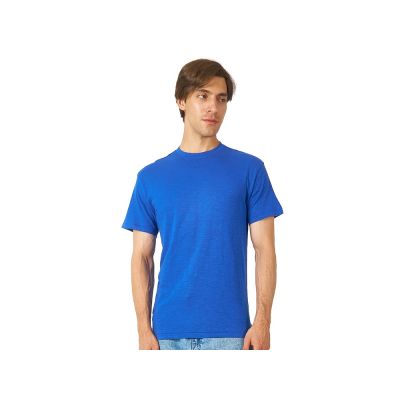 Футболка из джерси с протяжками Portofino унисекс, классический синий-1