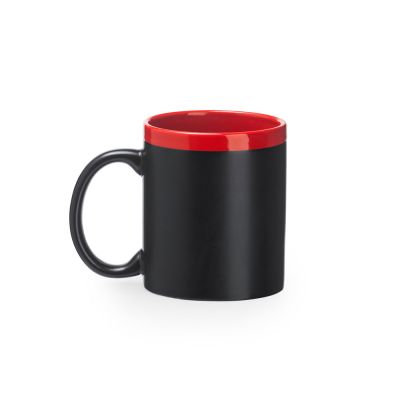 Кружка PALTA, 350 мл, черный/красный-7