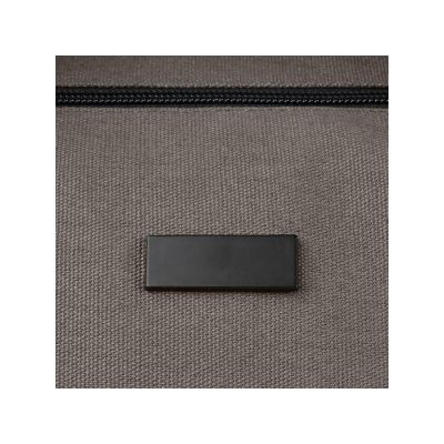 Спортивная сумка Joey из брезента, переработанного по стандарту GRS, объемом 25 л, серый-4