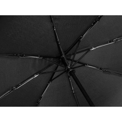 Зонт-автомат складной Reviver, черный-4