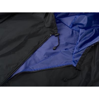 Дождевик Bi-color унисекс, синий классический/черный-9