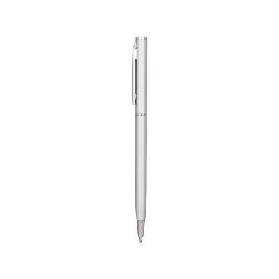 Ручка металлическая шариковая Slim, серый-1