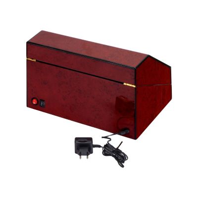 Шкатулка для часов с автоподзаводом Цюрих, красное дерево-2