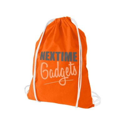 Рюкзак хлопковый Reggy, оранжевый-2