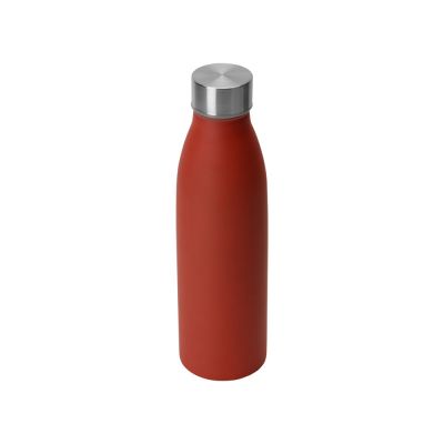 Стальная бутылка Rely, 650 мл, красный матовый-0