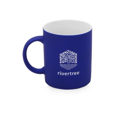 Кружка с покрытием soft-touch Barrel of a Gum, синий-2