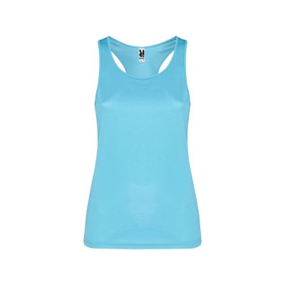 Топ спортивный Shura женский, бирюзовый-0
