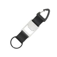 Брелок-ремувка с открывашкой и карабином Champion, черный