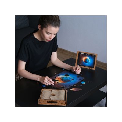 Деревянный пазл Earth-1