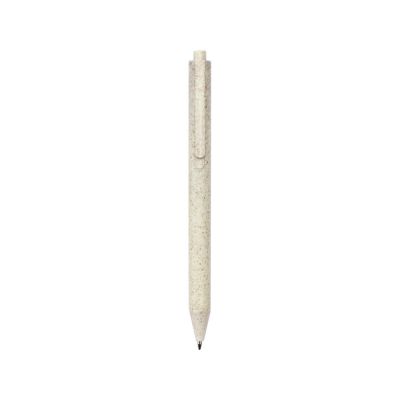 Ручка шариковая Pianta из пшеничной соломы, бежевый-1