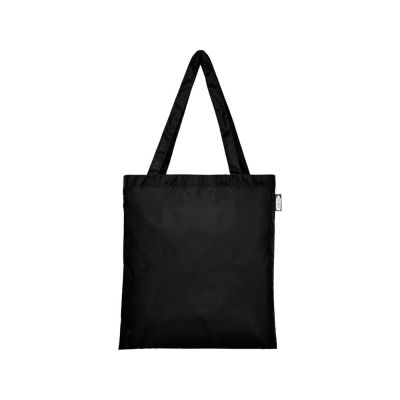 Эко-сумка Sai из переработанных пластиковых бутылок, черный-1