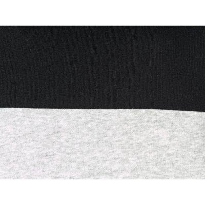 Свитшот блокинг Edinburgh, черный/серый меланж, мужской-10