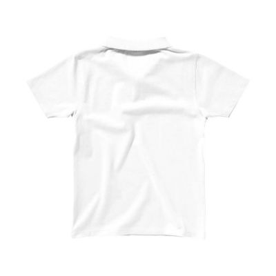 Рубашка поло First детская, белый-5