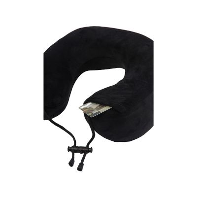 Подушка для путешествий с эффектом памяти Мемо Bluewinder Black-5