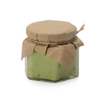 Сувенирный набор Крем-мёд с лаймом и имбирем 120 г-0