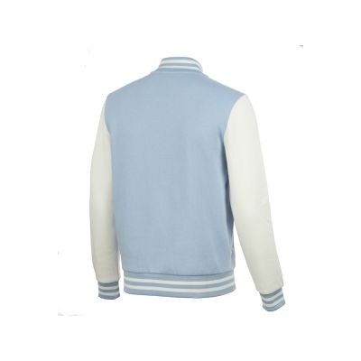 Бомбер Oxford, небесно-голубой/молочный, унисекс-1