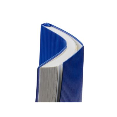 Набор блокнот в гибкой обложке А5 и металлическая шариковая ручка Nabokov, синий-8