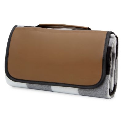 Плед для пикника Recreation, белый/черный-0