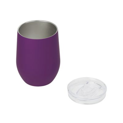 Термокружка Vacuum mug C1, soft touch, 370мл, фиолетовый-1
